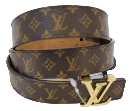 lv initials monogram belt|louis vuitton monogram belt.